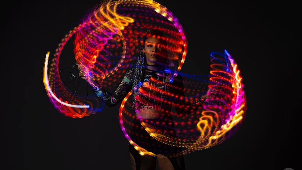 Vibrant LED Flow Fans