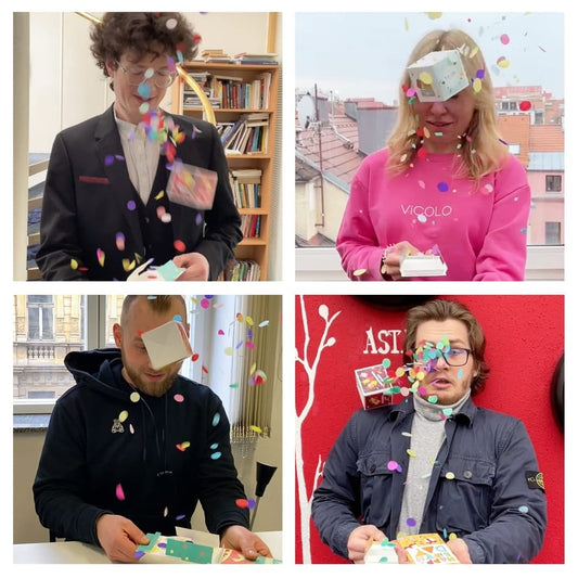Explosion surprise gift box