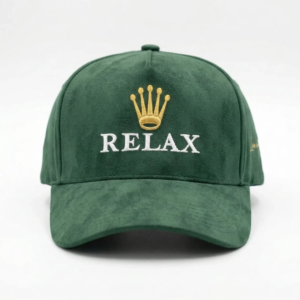 Relax Crown Vintage Baseball Cap