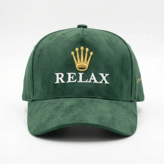 Relax Crown Vintage Baseball Cap