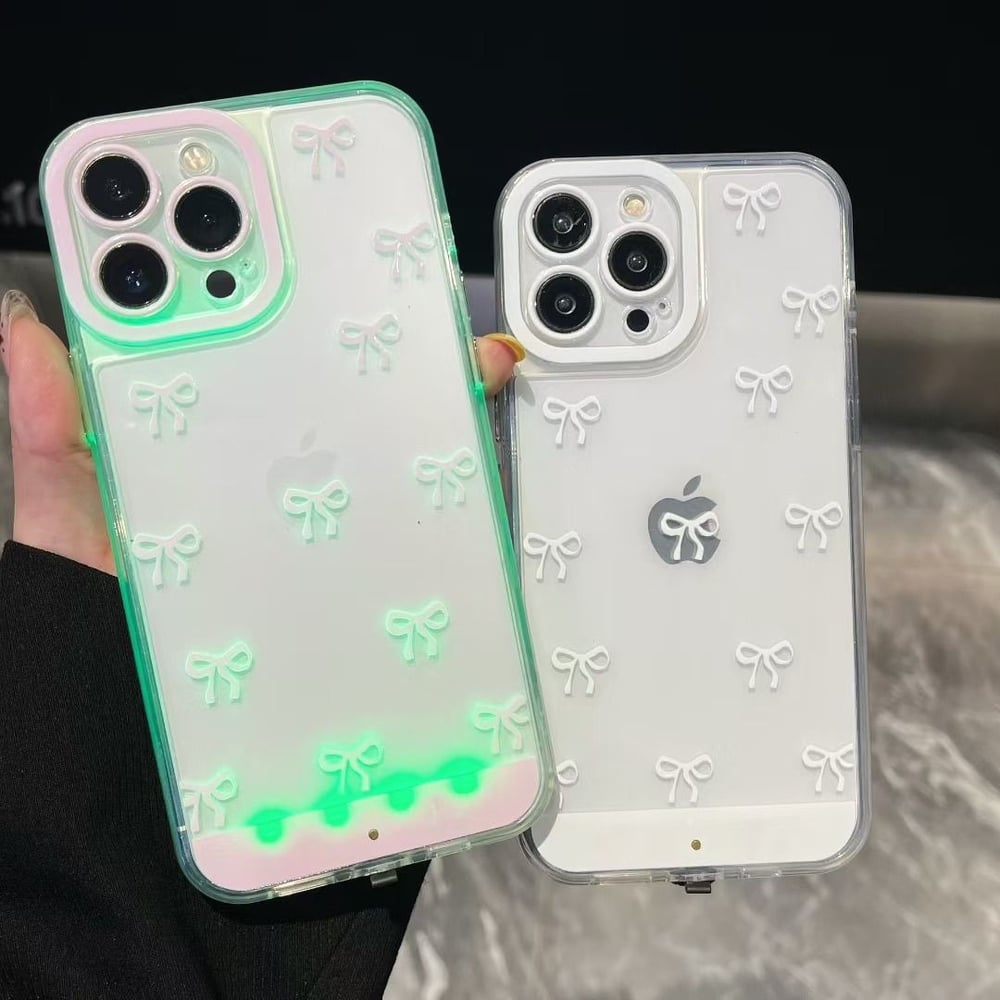 LED Bowknot Phone Case