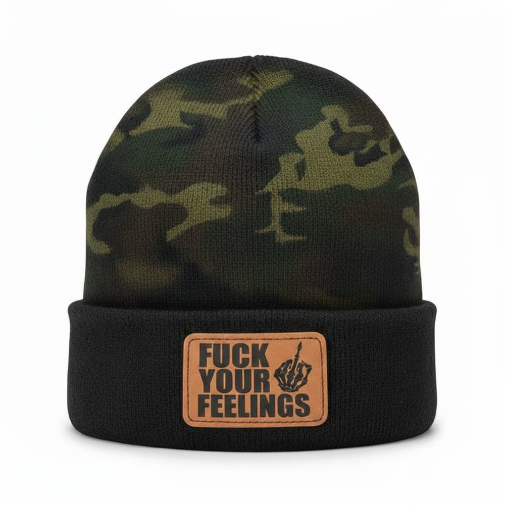 "F*** Your Feelings" Cuffed Beanie