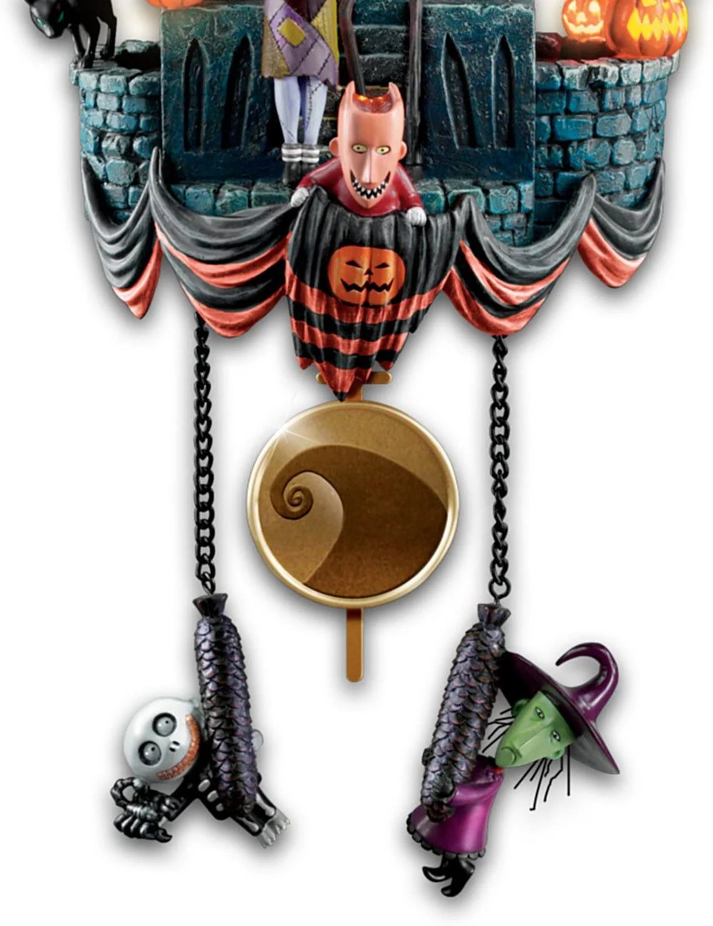 Halloween Wall Clock,Nightmare Before Christmas Cuckoo Clock