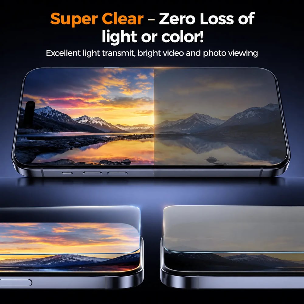 2-Pack Screen Protector for iPhone