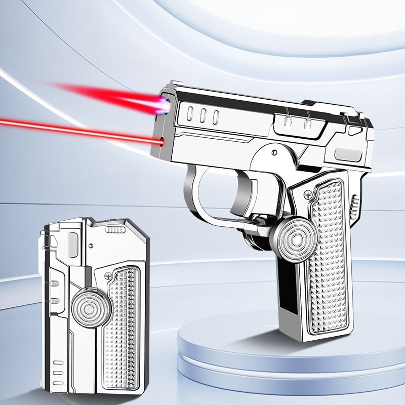 3-in-1 Elegant Pink Flame Windproof Lighter