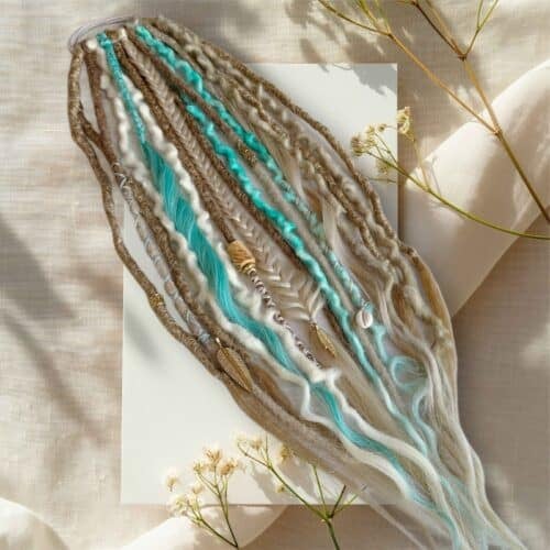 👁️👩🏼‍🦱Elastic Dread Ponytail Salty Soul✨