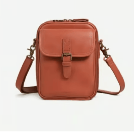 Crossbody Leather RFID Bag