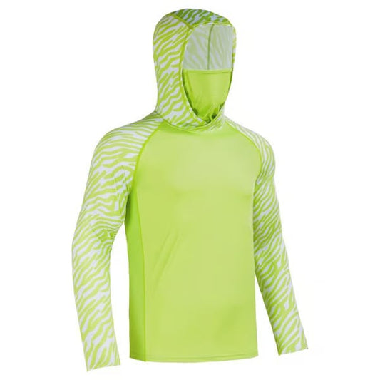Outdoor activity essential—hooded mask integrated design 🌞 360° sun protection with no dead angles.