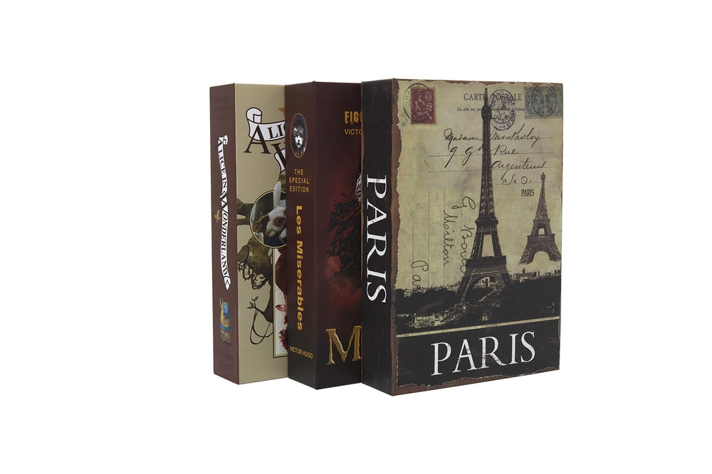 Real Paper Transfer Book Safe