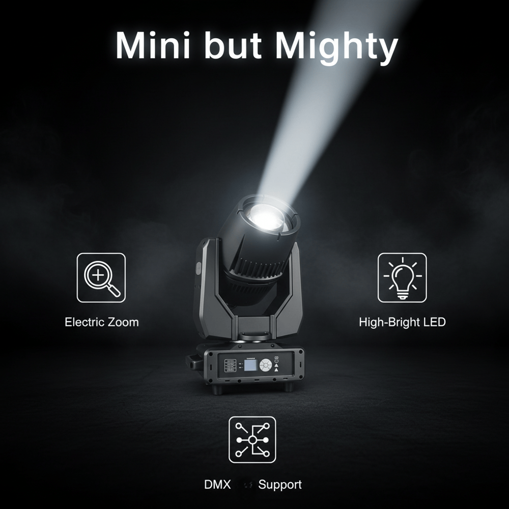 The Stage in Your Palm: Fully Functional Miniature Stage Light
