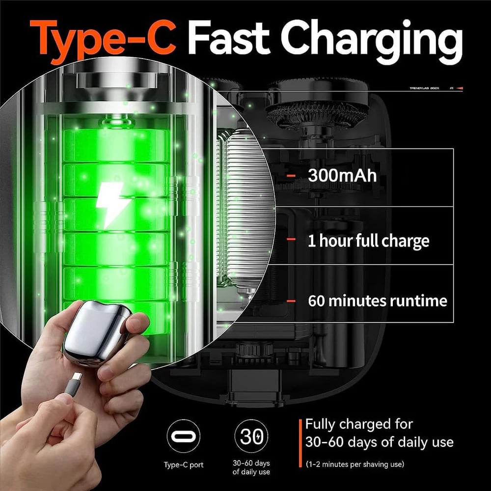 Pocket Shaver USB Mini Shavers for Men