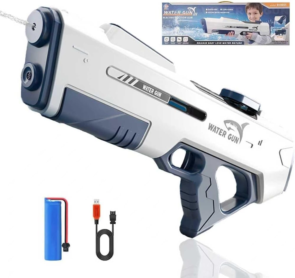 Automatic Water Suction Gun, Waterproof Design