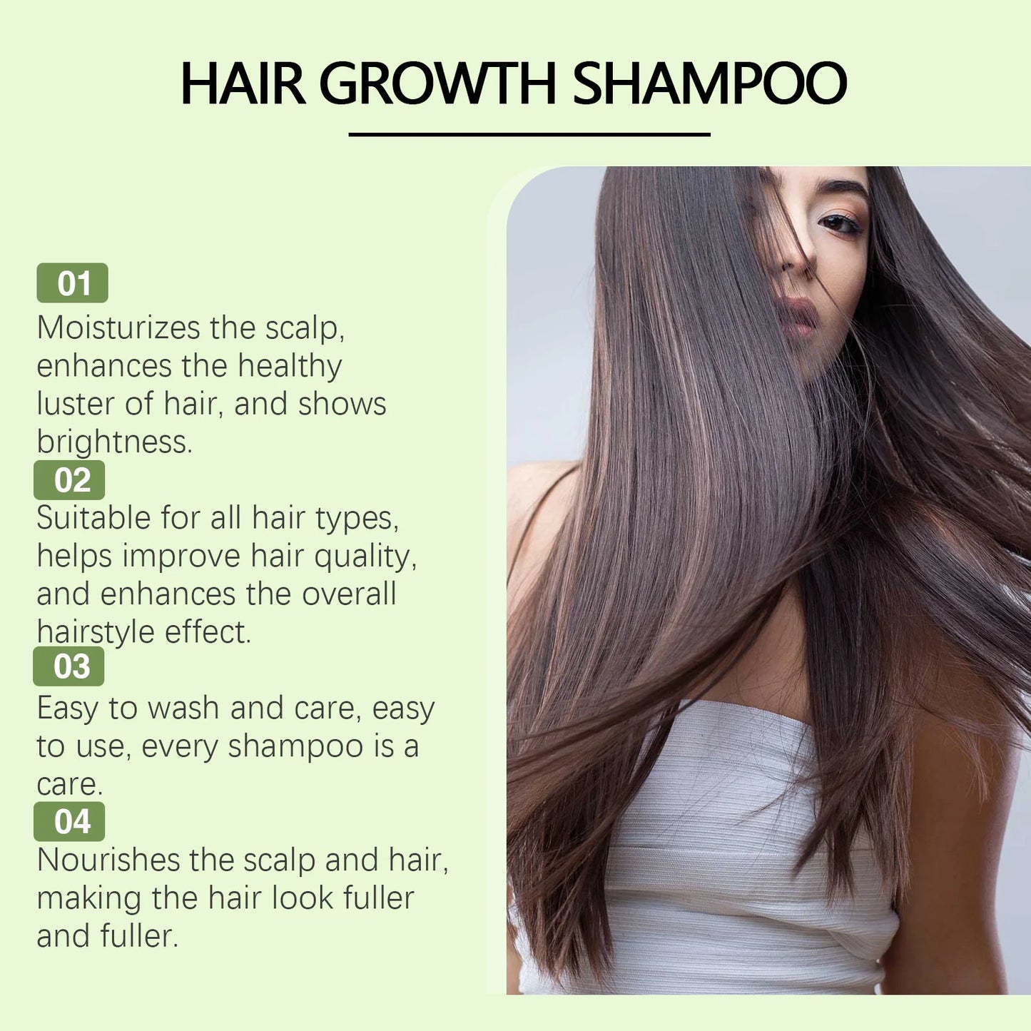 =Avocado Hair Growth Shampoo Strengthen Roots Oil