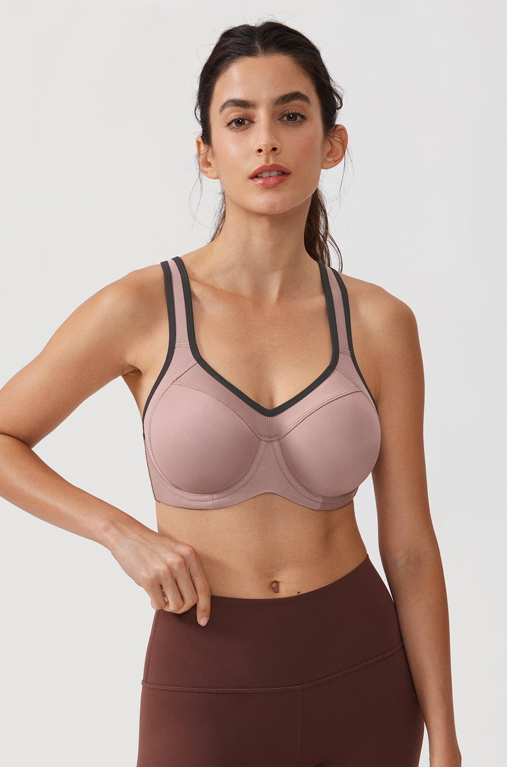 Racerback Underwire Sport Bra
