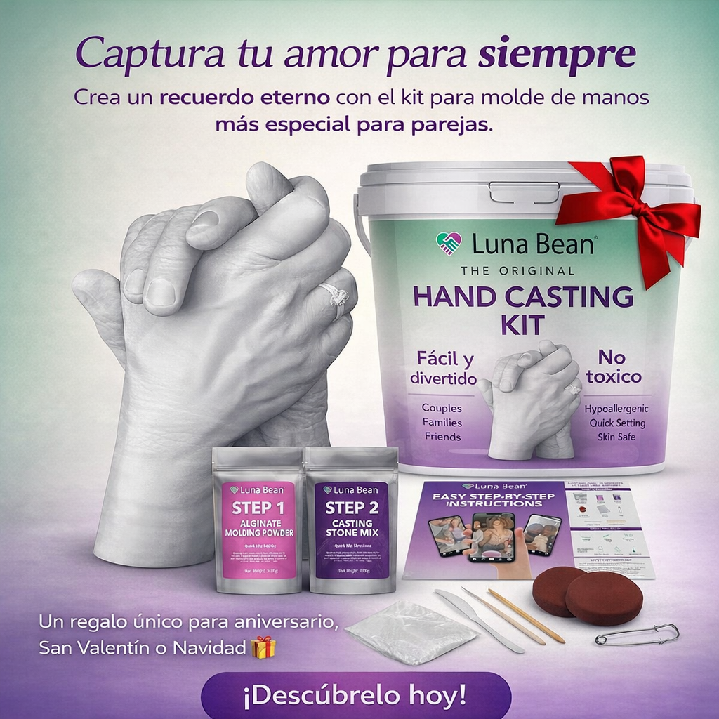 Kit para molde de manos