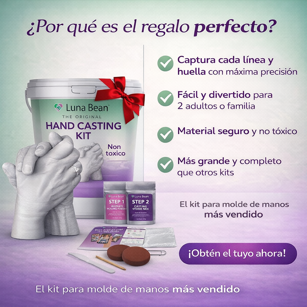 Kit para molde de manos
