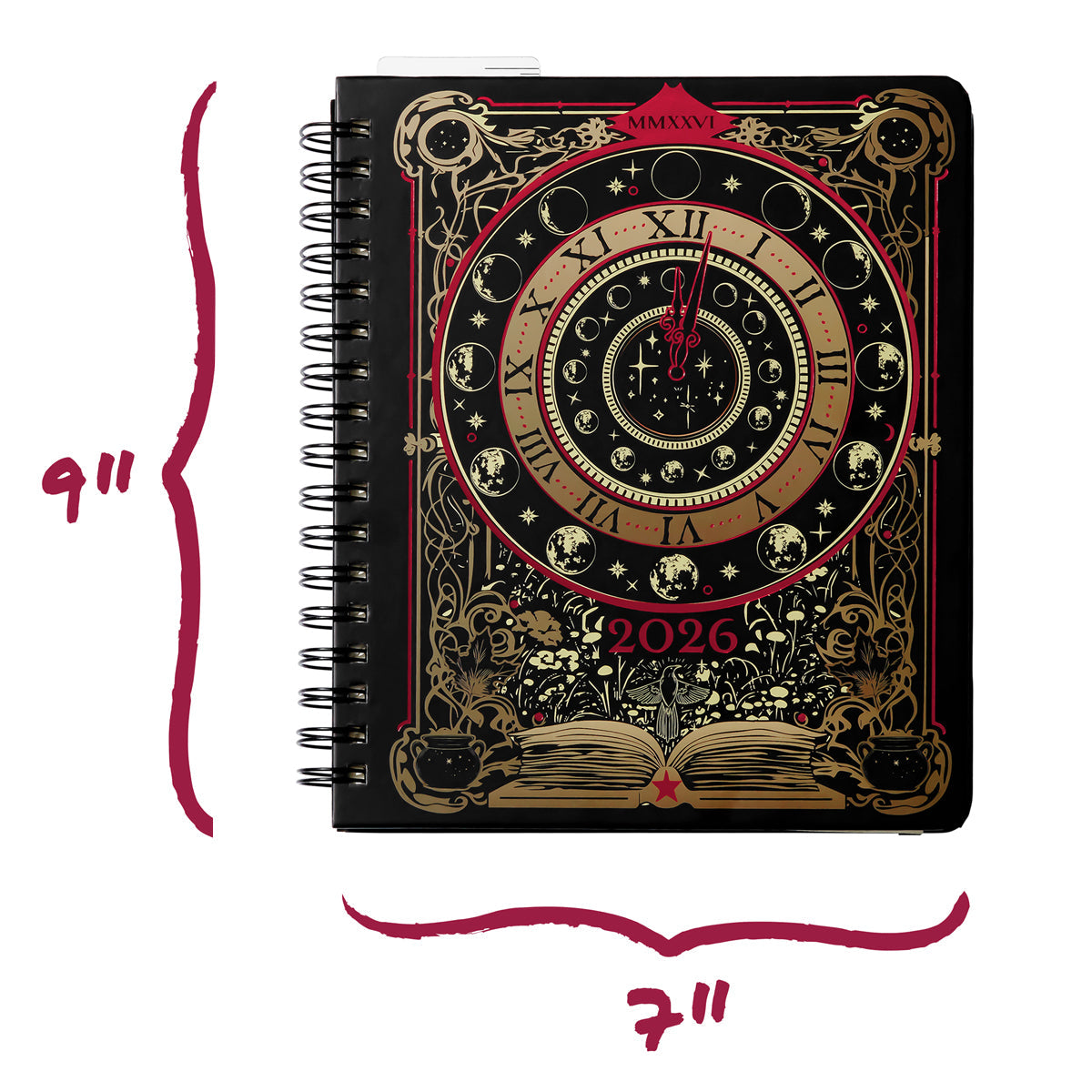 Waiting for the Night 2026 Weekly Planner