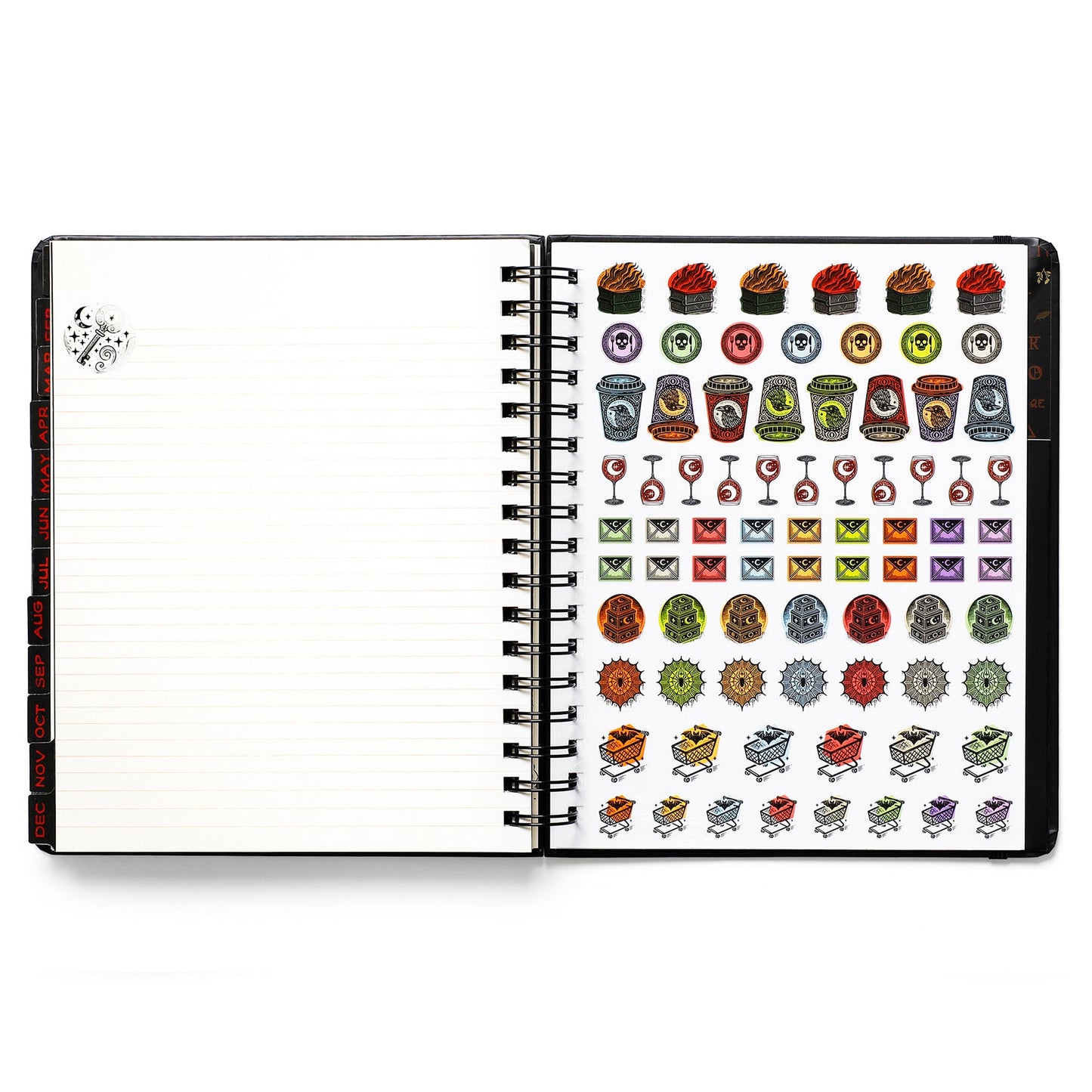 Waiting for the Night 2026 Weekly Planner