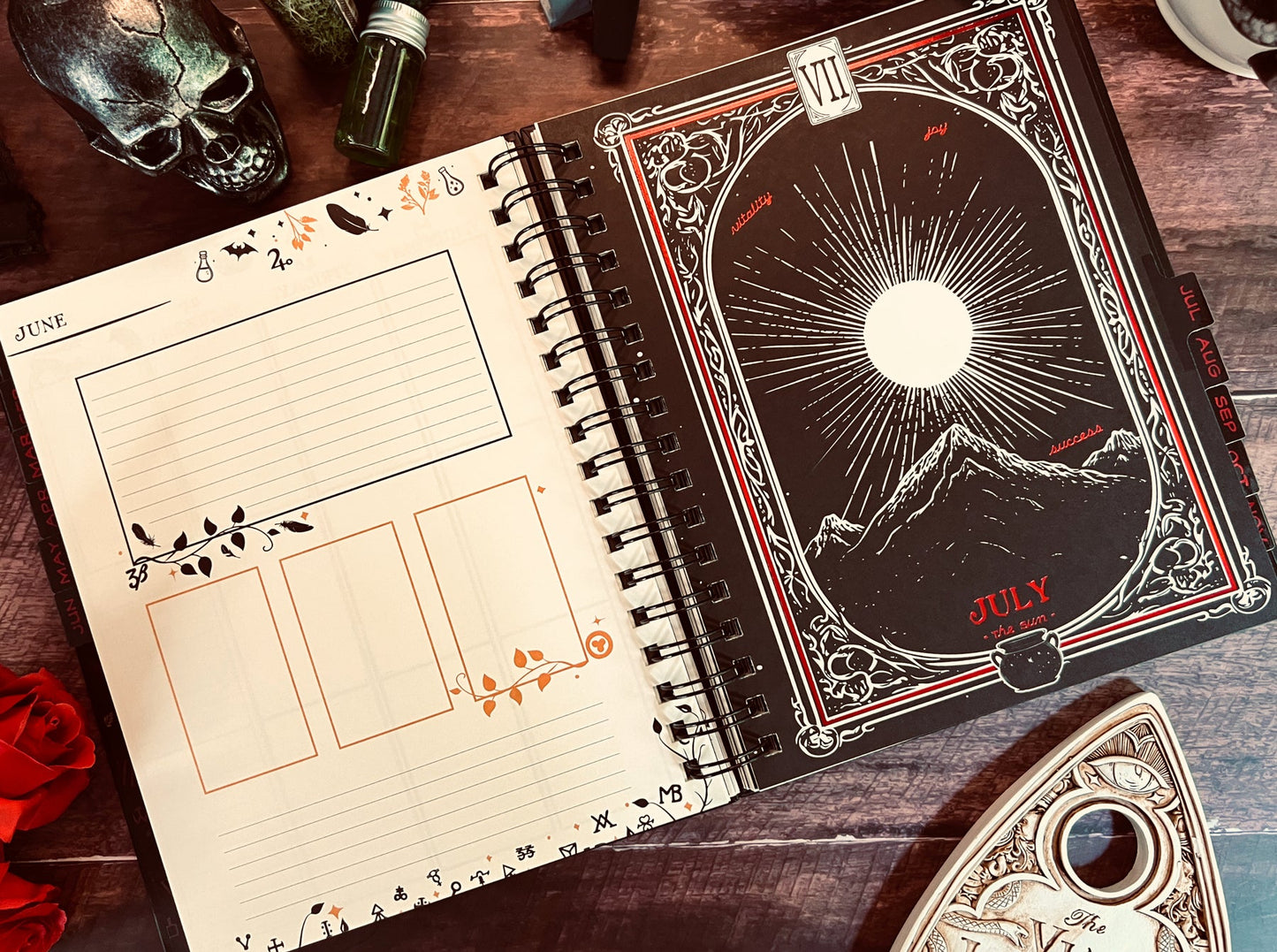 Waiting for the Night 2026 Weekly Planner