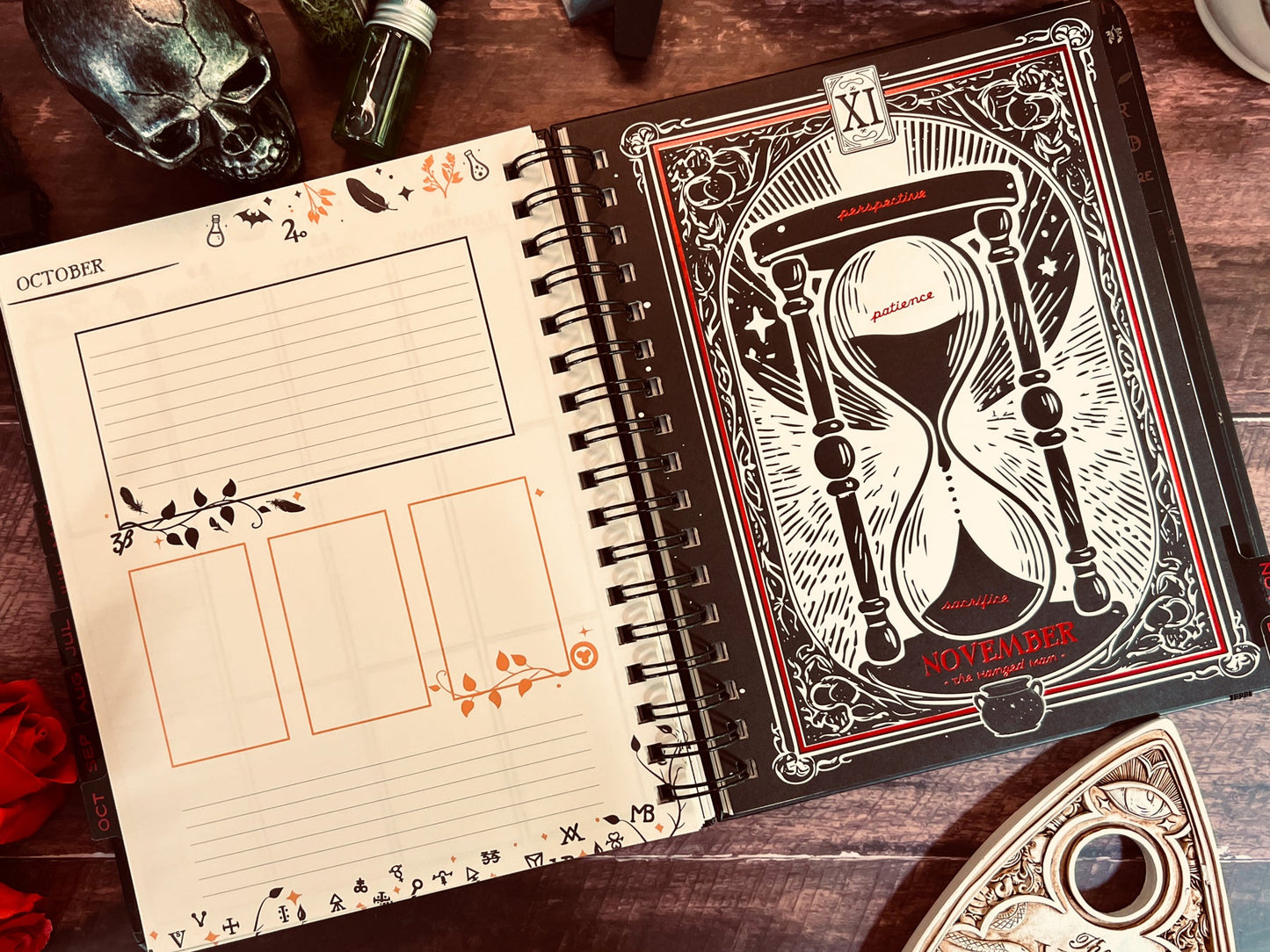 Waiting for the Night 2026 Weekly Planner