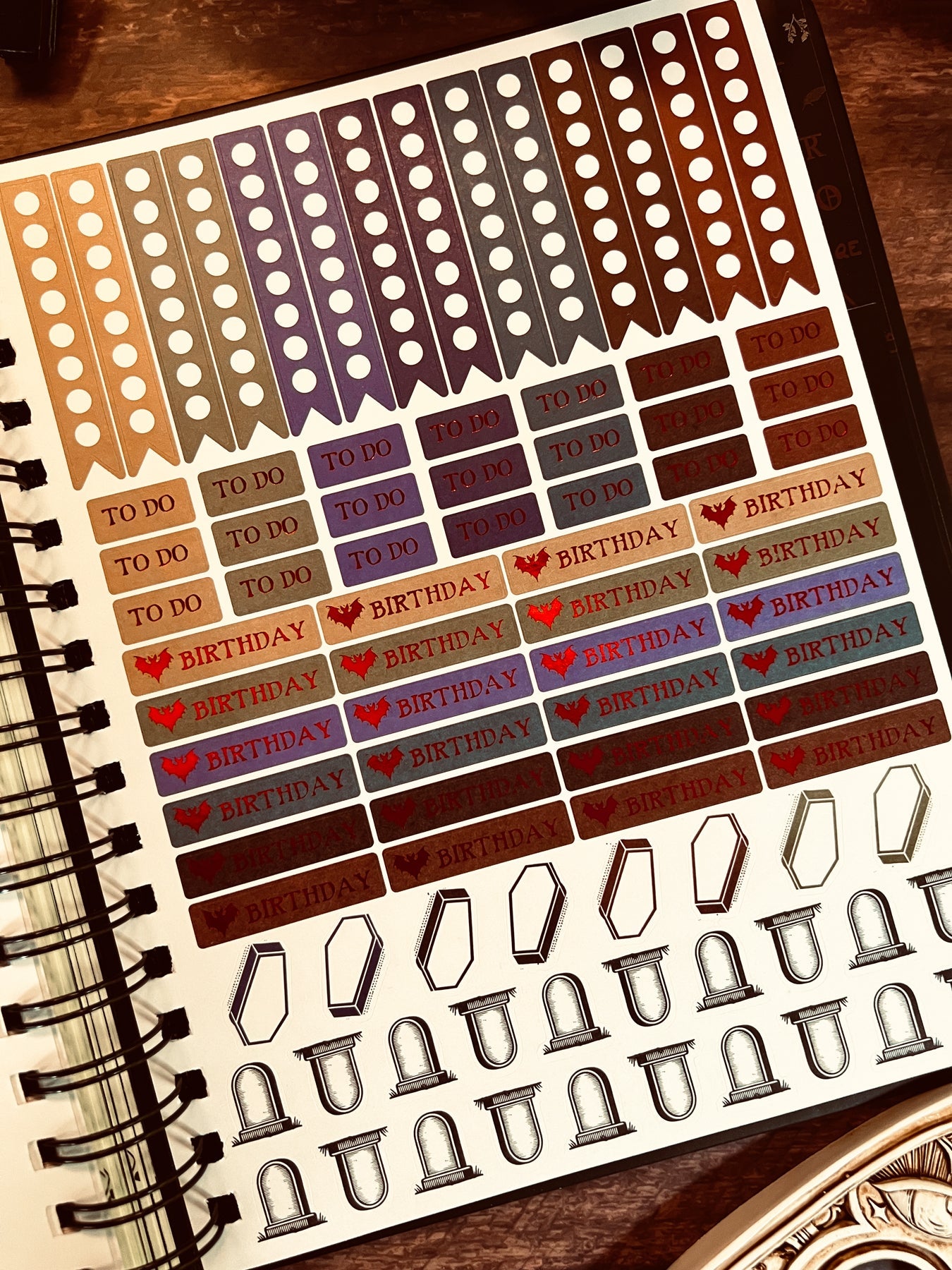 Waiting for the Night 2026 Weekly Planner