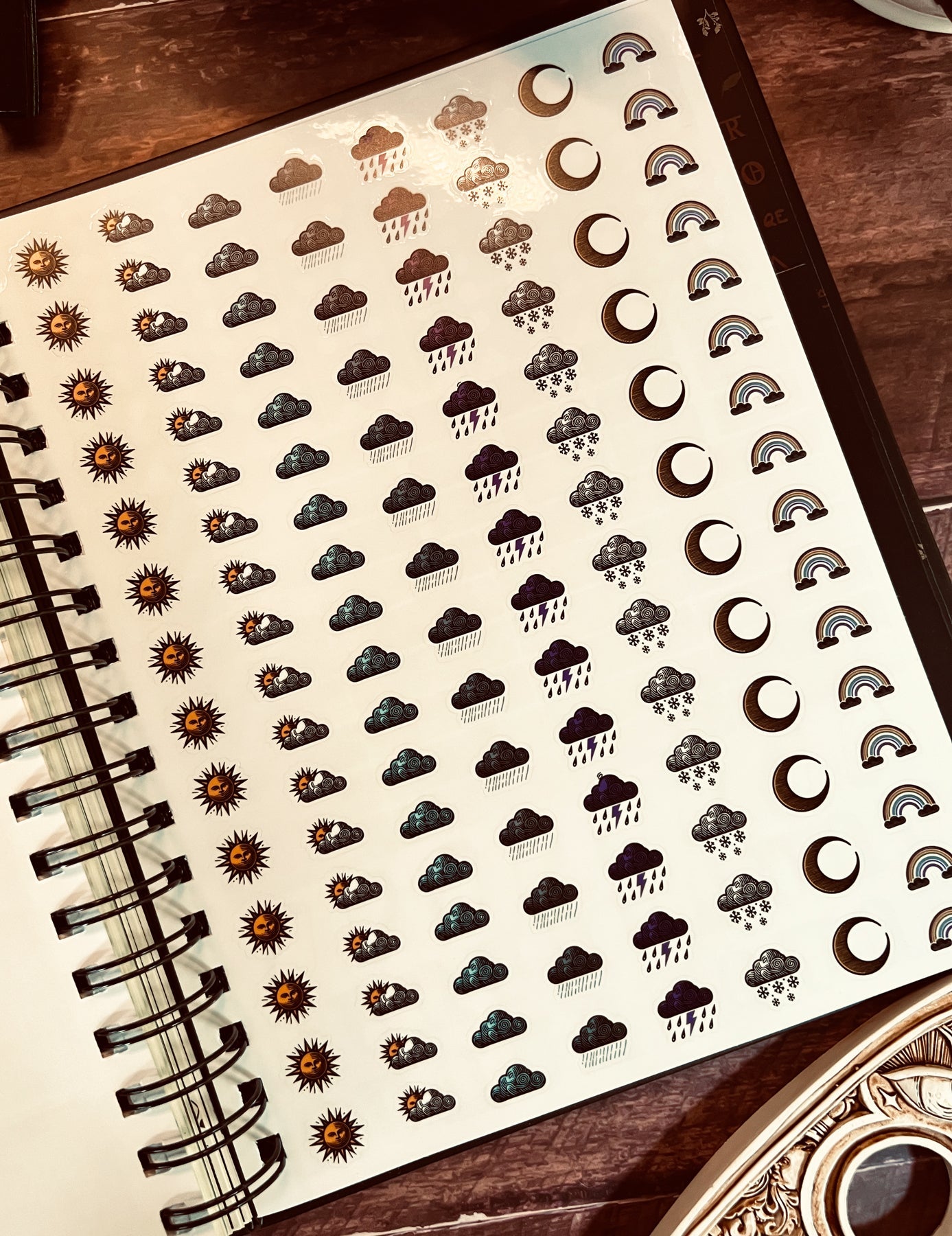 Waiting for the Night 2026 Weekly Planner