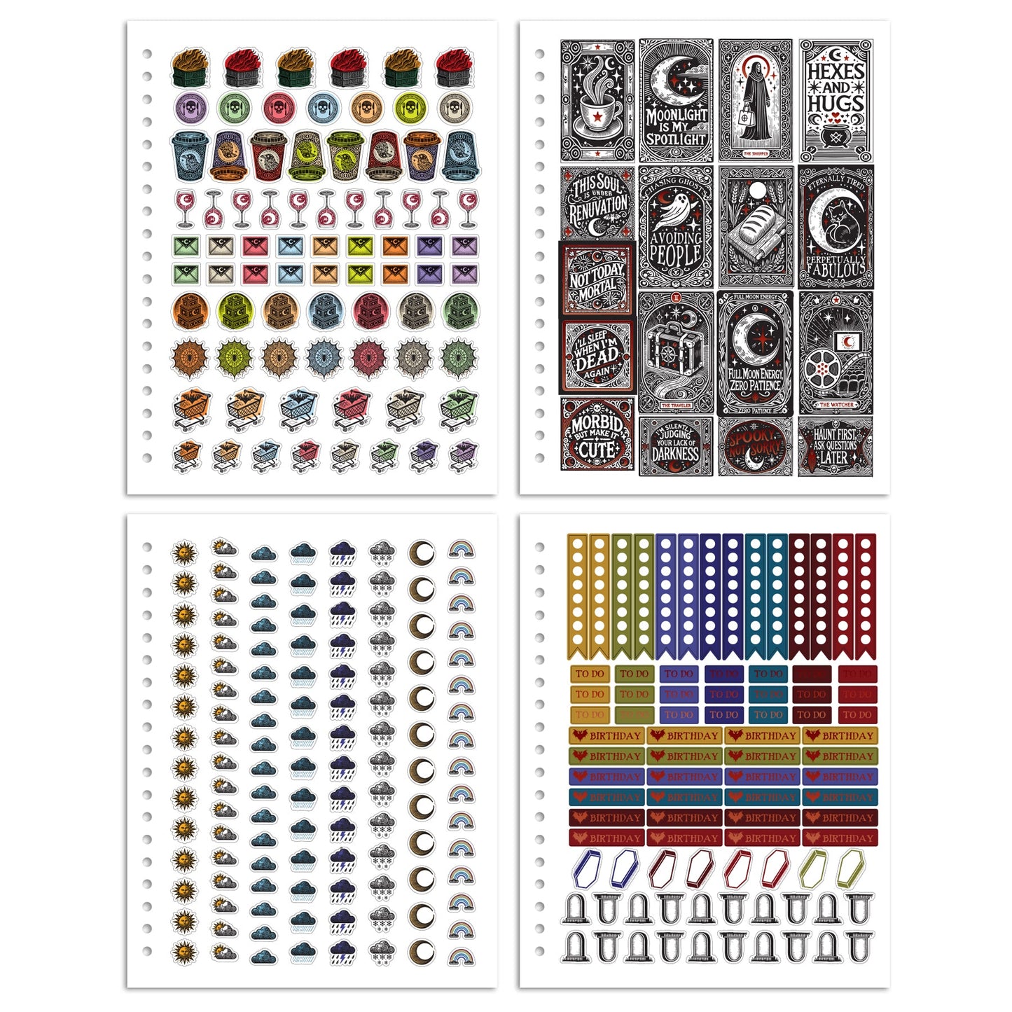 Waiting for the Night 2026 Weekly Planner