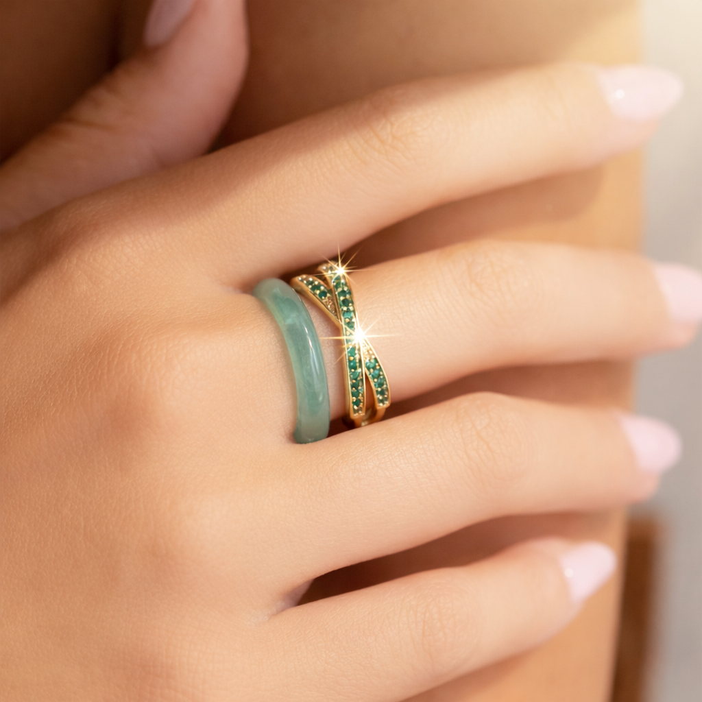 Celestial Guard Jade Ring