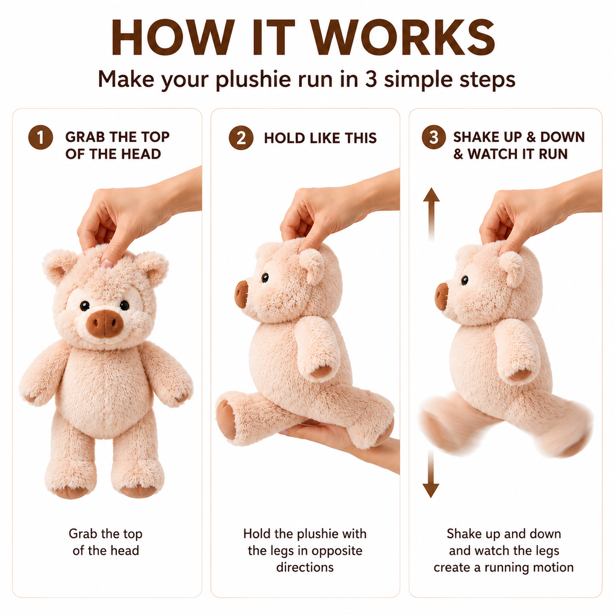 Luvix Running Plushies
