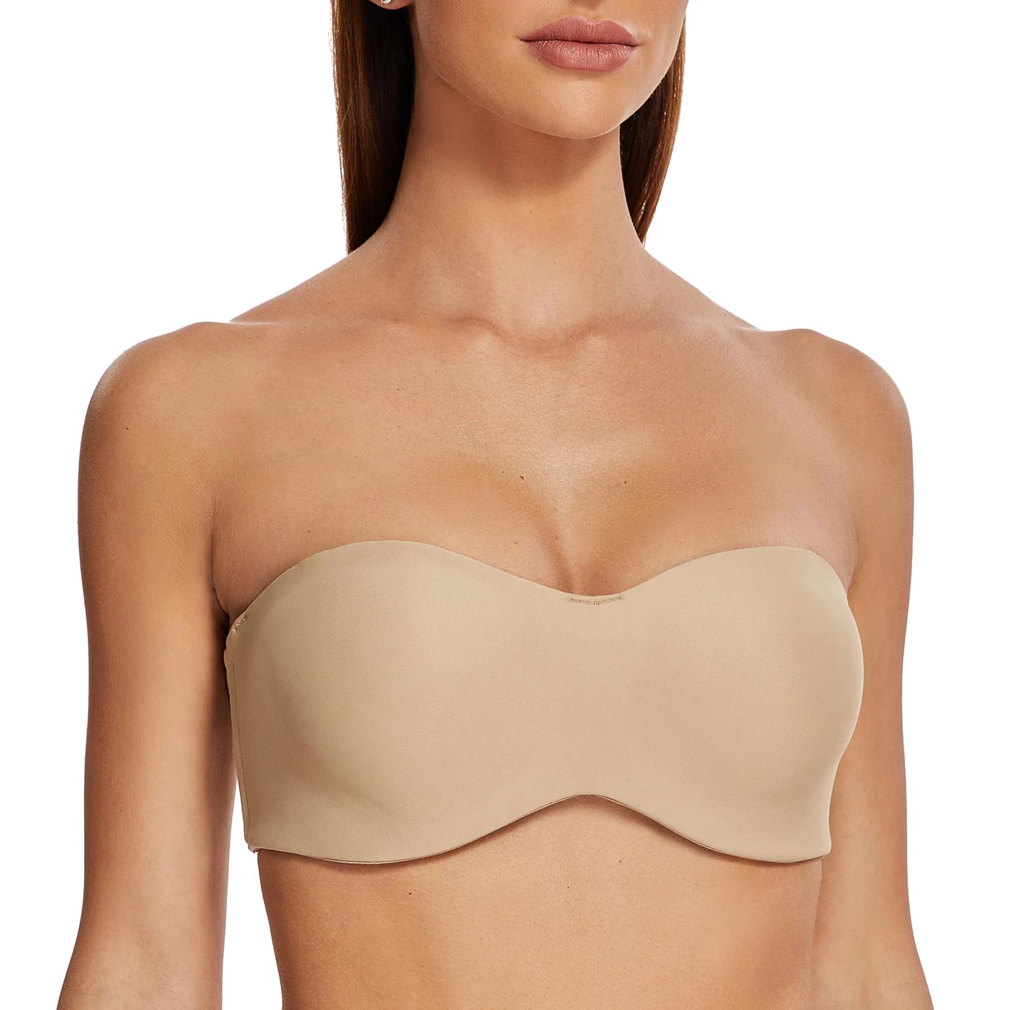 Underwire Strapless Minimizer Bra