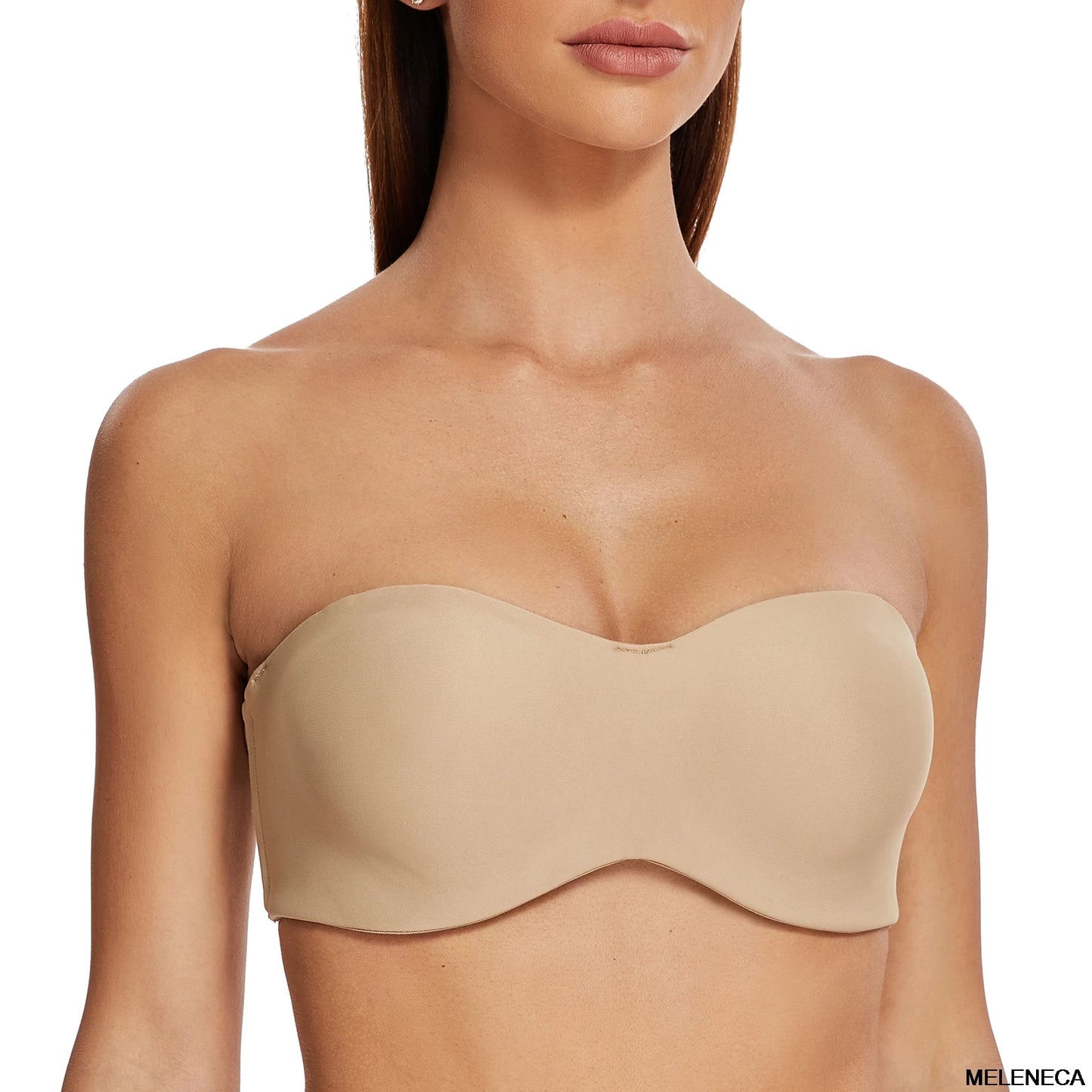 Underwire Strapless Minimizer Bra
