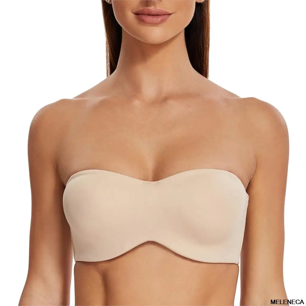 Underwire Strapless Minimizer Bra
