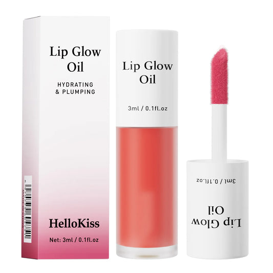 Hellokiss 7 Color  Fruit-flavored Lip Oil Moisturizing Fade Lip Lines Transparent Lip Glow Oil Skin Care