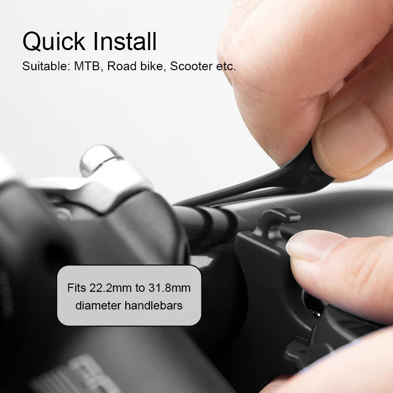 Bicycle Electric Bell USB Rechargeable Bike Bell - 4 Sound mode