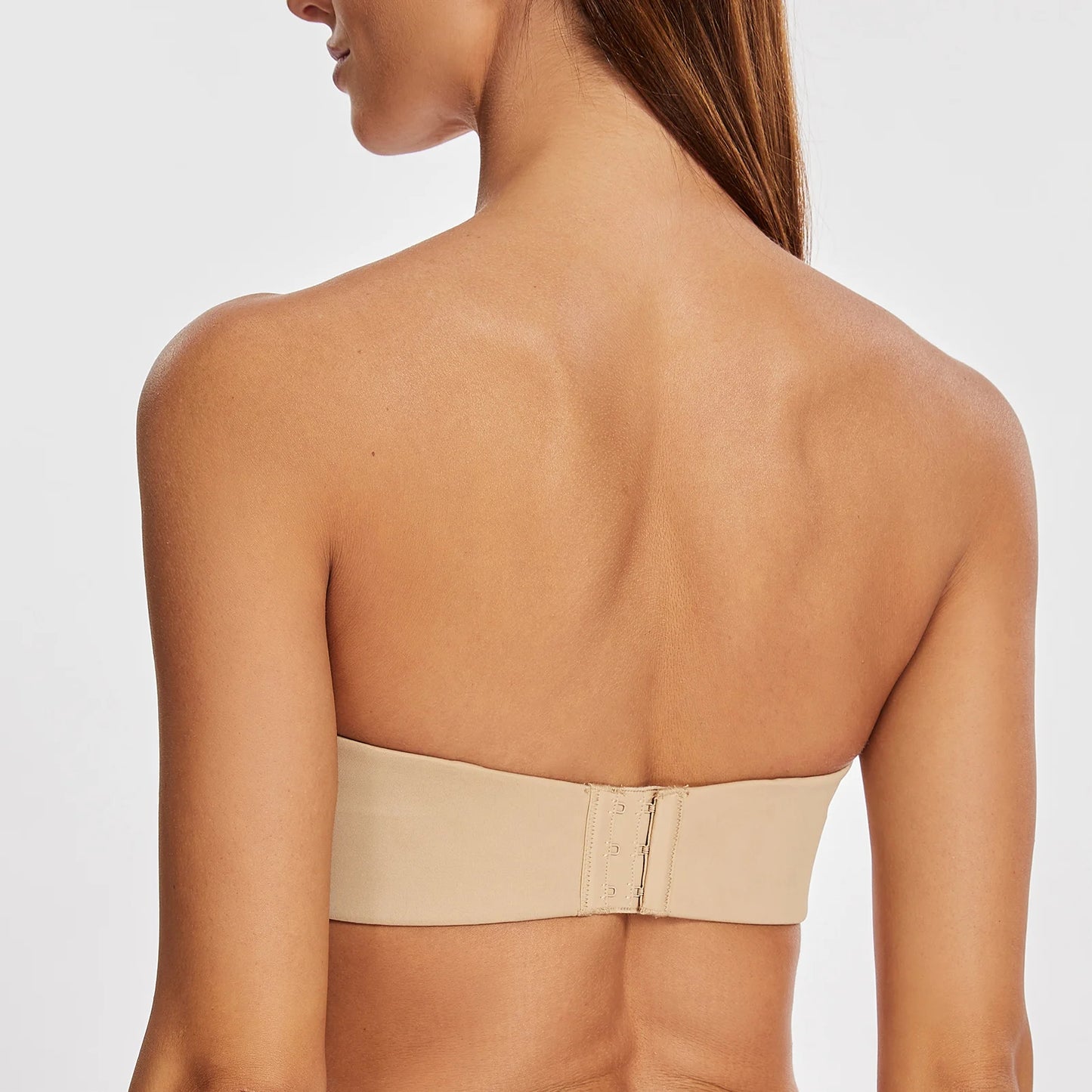Underwire Strapless Minimizer Bra
