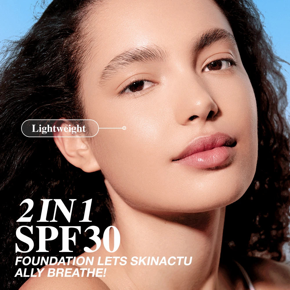 Matte Liquid Foundation – Full Coverage, Oil-Control & Waterproof