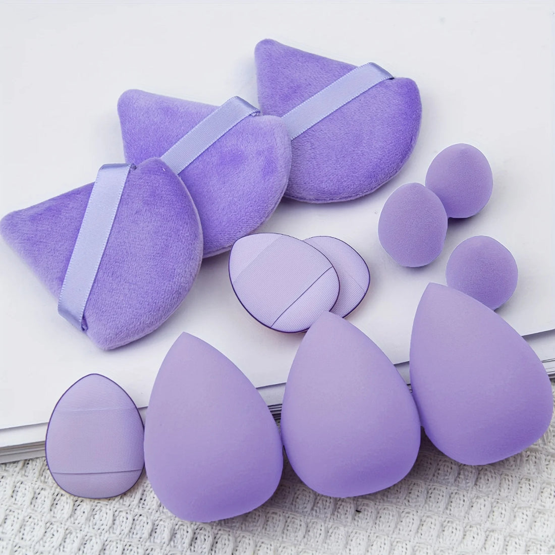 12Piece Makeup Sponge Tool Combination Set