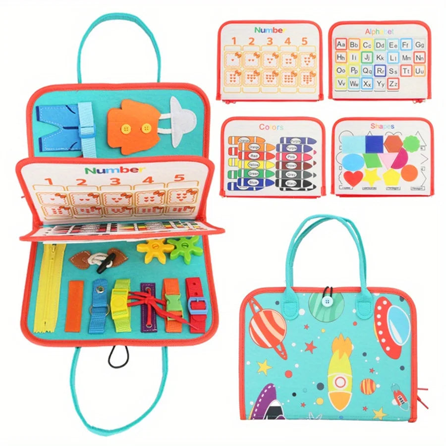 Coselan™ Montessori Busy Board