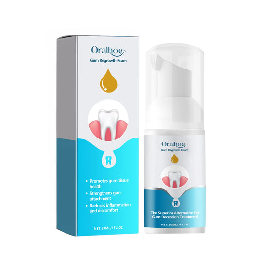 Gum Regrowth Foam Repair Gingival Teeth Whiten Remove
