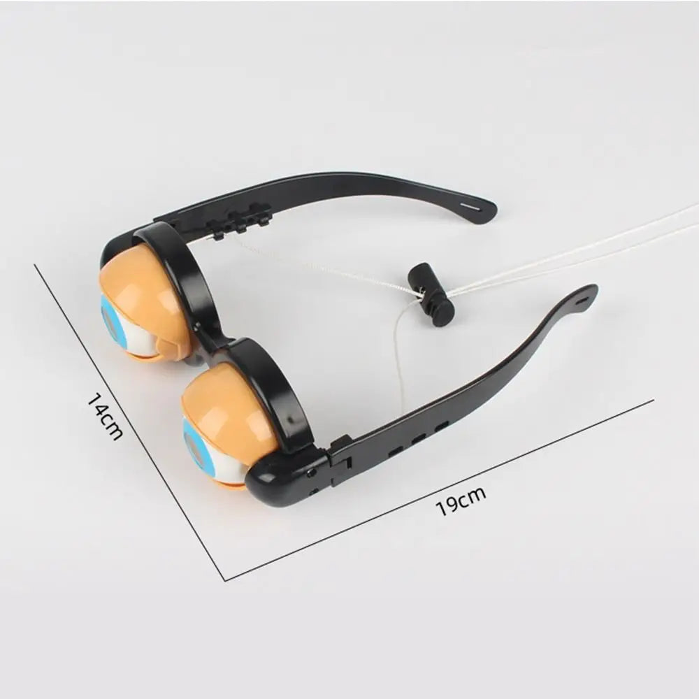 Party Eyewear Funny Glasses Crazy Eyes Props for Adult Kids Crazy Blink Big Frog Eye Plastic Toy Accessories