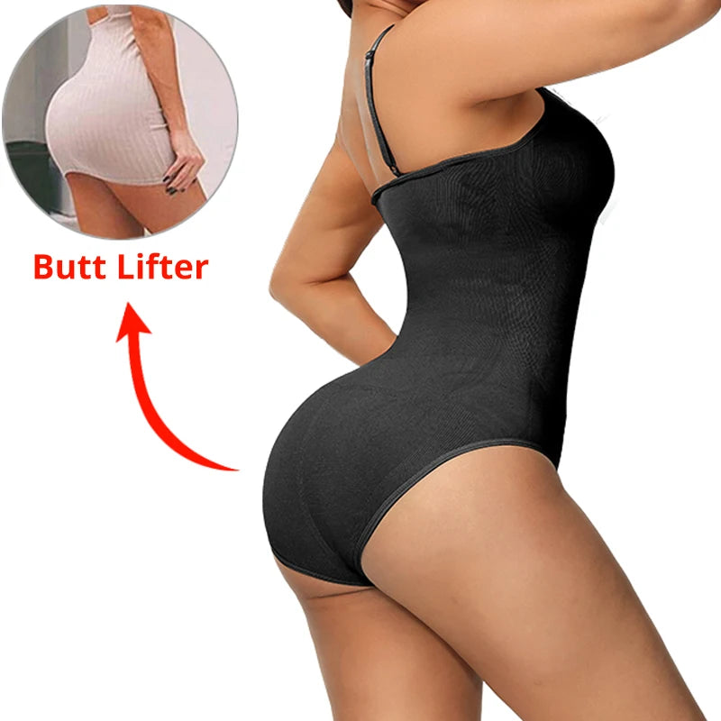 Snatched Thong Bodysuit – Tummy Control Shapewear for a Sleek Silhouette