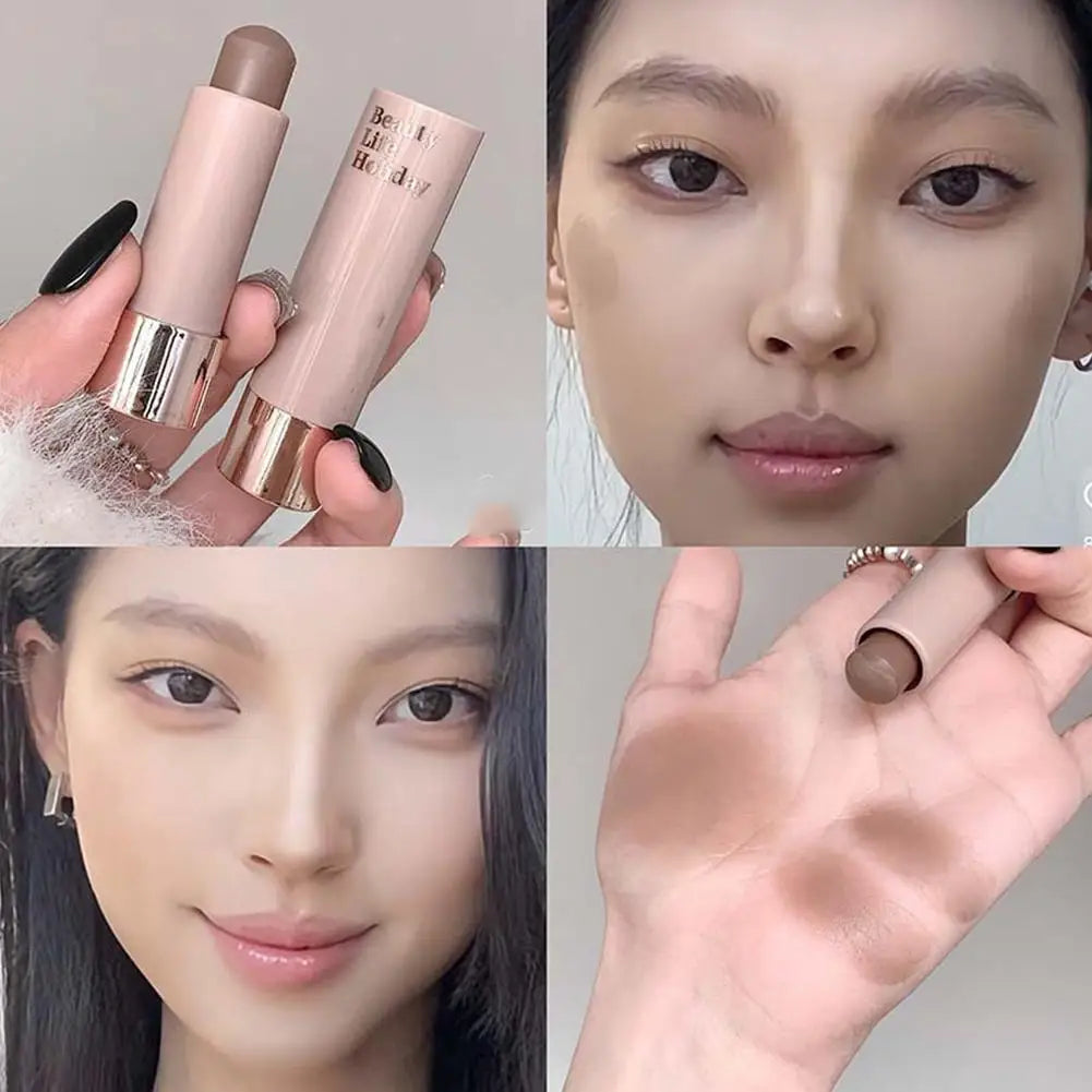 Waterproof Nose Contour Stick – Matte Grey/Brown Bronzer & Highlighter