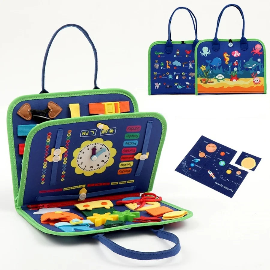 Coselan™ Montessori Busy Board