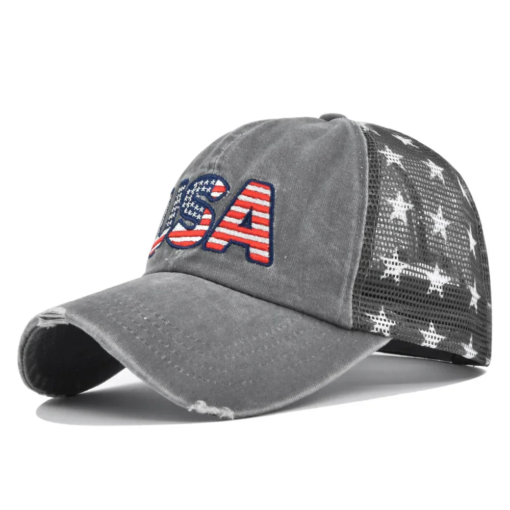 Bold Freedom Ponytail Cap
