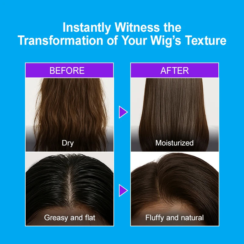 Leave-In Wig Moisturizing Spray Keratin Smoothing Anti-Dryness