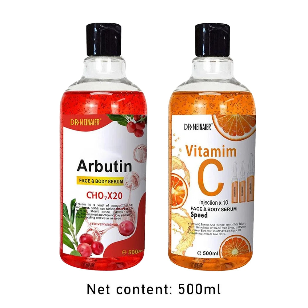 500ml Vitamin C Arbutin Face Serum Moisturizing Dark Spots Remover