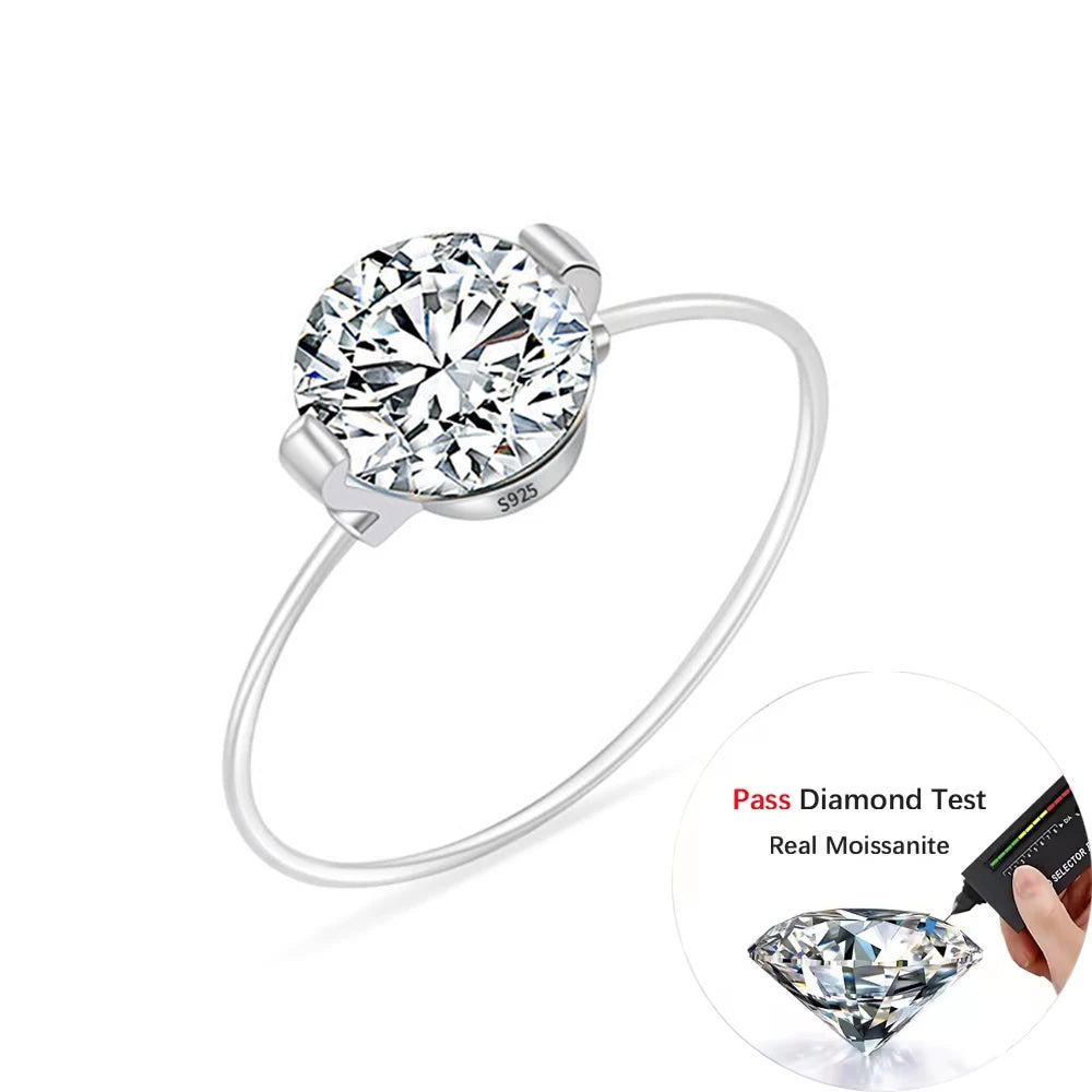 💎 The Invisible Elegance – #452 Ring ✨ Where minimalist design meets brilliant sparkle!