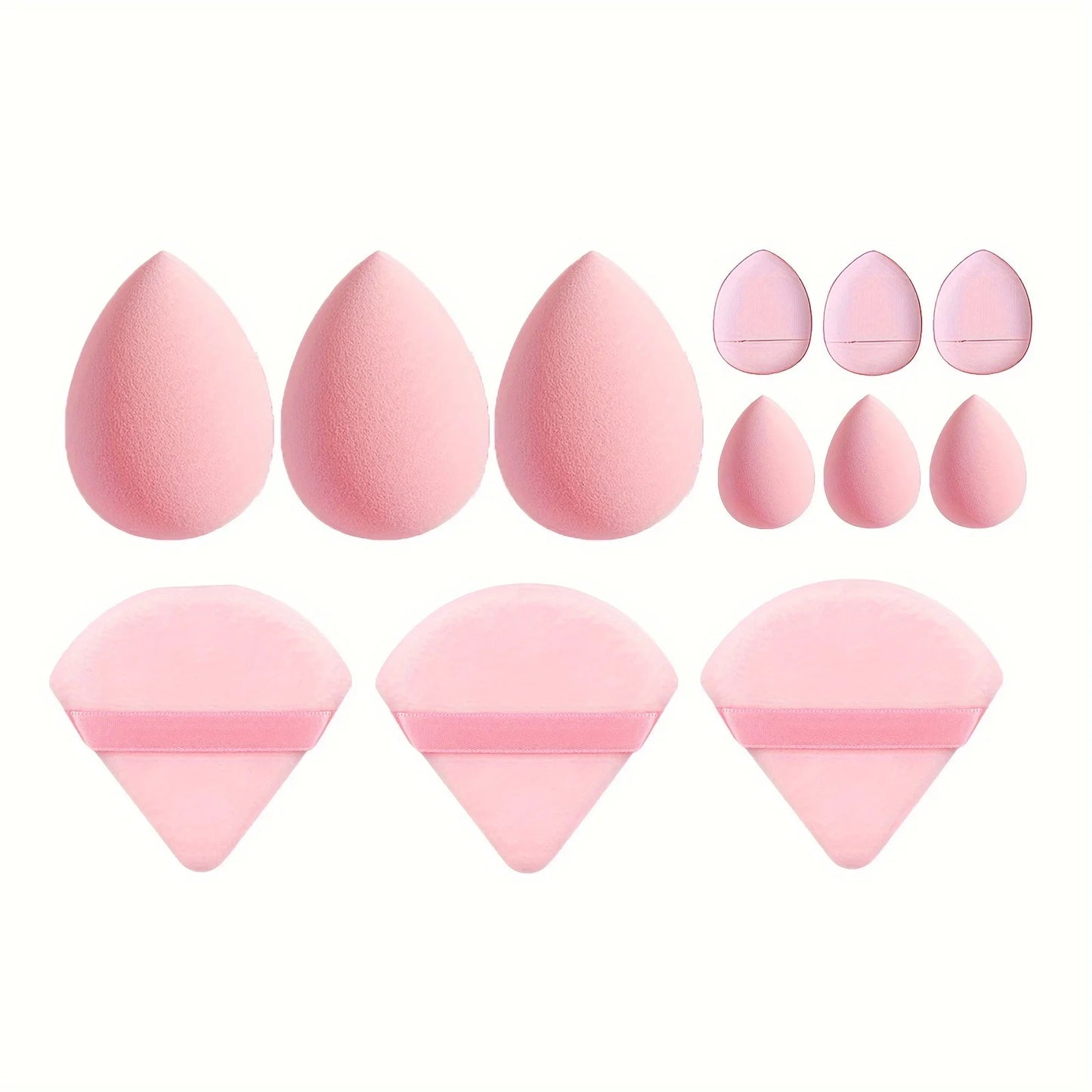 12Piece Makeup Sponge Tool Combination Set