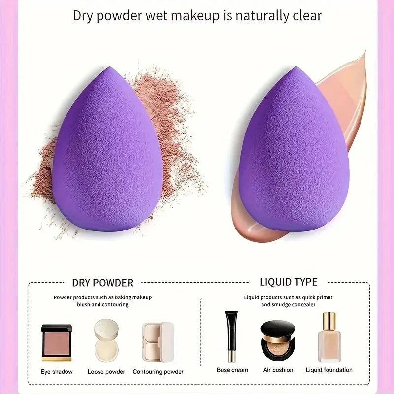 12Piece Makeup Sponge Tool Combination Set