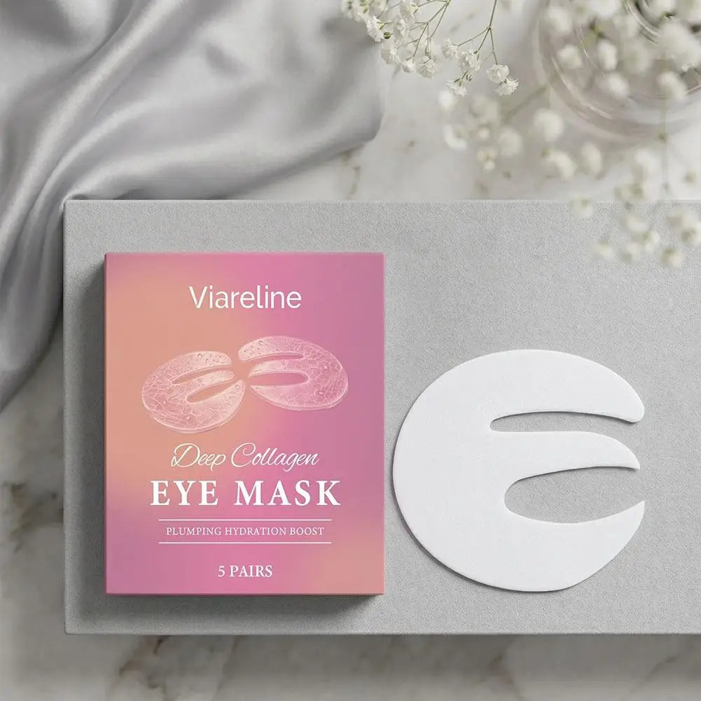 Coselan Eye Mask Collagen Peptides Deep Care Reduce Fine Lines Dark Circles